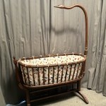 Large antique cradle.
