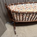 Large antique cradle.