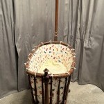 Large antique cradle.