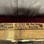 Antique counter display case