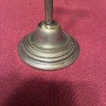Pair of old small display stands.