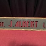 Former interior sign.