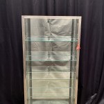 Antique freestanding shop window.
