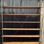 Industrial shelving. Draper, trade, library.