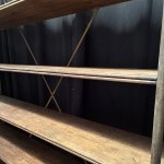 Industrial shelving. Draper, trade, library.