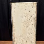 Small antique wall-mounted display case.