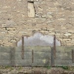 Former large shopfront sign.