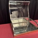 Small antique shop counter display case.