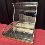 Small antique shop counter display case.