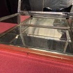 Small antique shop counter display case.