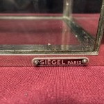 Antique confectioner's display case.