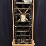 Vintage postcard display stand.