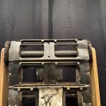 Vintage postcard display stand.