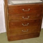 Vintage haberdashery cabinet