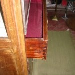 Vintage haberdashery cabinet