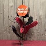 Old sock display.