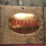 Old store sign.