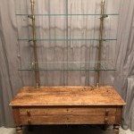 Old store display cabinet.