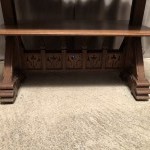 Old table, restaurant serving trolley, store.