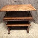 Old table, restaurant serving trolley, store.
