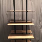 Draper's shelves. Trade furniture.