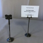 Old label holders.