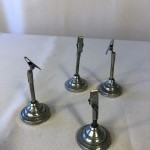 Old small peg displays.