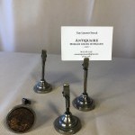 Old small peg displays.
