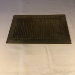 Old large store cash register plate.