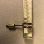 Pair of door handles.