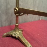 A collection of old shop shelf brackets.