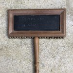 Vintage call slate.(reserved PHG)