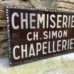 Vintage sign.