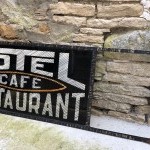 Vintage sign.