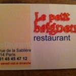 Restaurant le petit baigneur