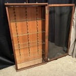 Former display case for a pipe collector.Tobacconist's