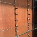 Former display case for a pipe collector.Tobacconist's
