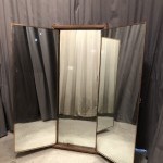 Old wall triptych mirror. (sold)