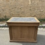 Antique counter furniture, shop till, trade.