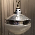 Vintage small suspension lamp.