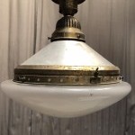 Vintage suspension lamp.