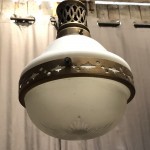 Vintage small suspension lamp.