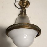 Vintage small suspension lamp.