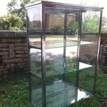 Vintage chromed display case