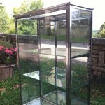 Vintage chromed display case