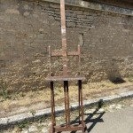 Artist's easel.