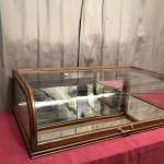 Beautiful old shop counter display case.