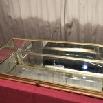 Old large shop counter display case.