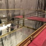 Old large shop counter display case.