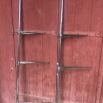 Old uprights for store shelves.